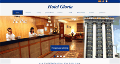 Desktop Screenshot of hotelgloria.com.bo