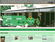 Tablet Screenshot of hotelgloria.info